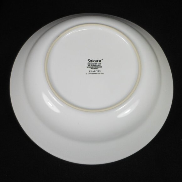 vegetable/salad bowl, Sakura stoneware TEAPOTS - Picture 6 of 7